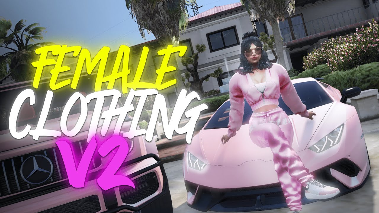 V2 Female Clothing Pack | Highly Optimized | FiveM Ready | Simple Install