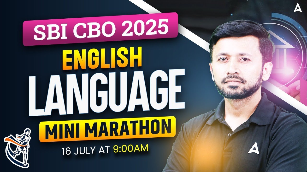 SBI CBO 2025 Classes | SBI CBO English Language Marathon | By Parth Krishan