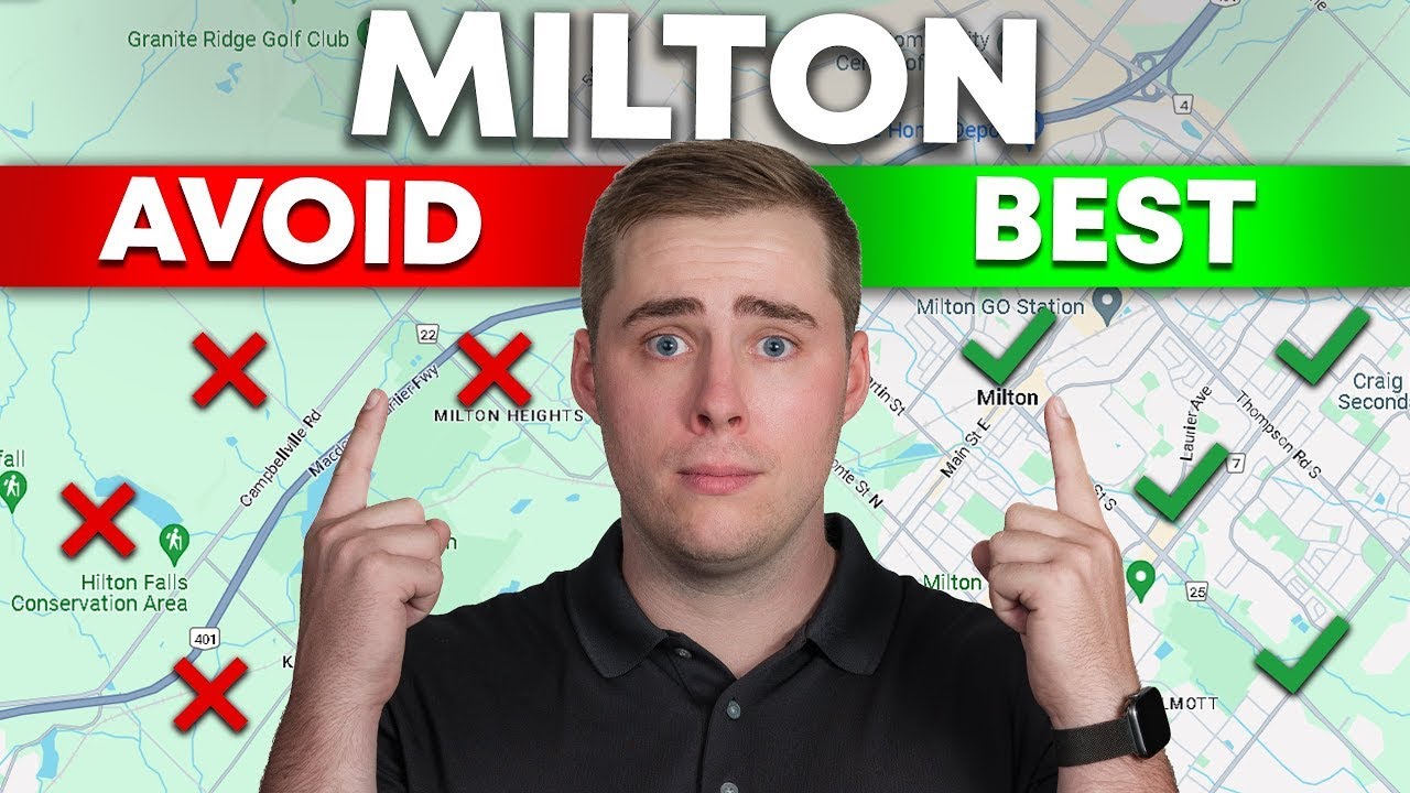 Where to Live in Milton, Ontario? | Best and Worst Neighbourhoods