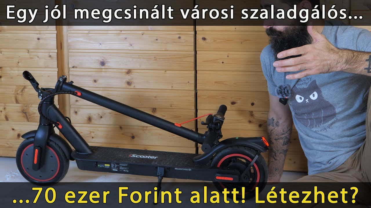 Tani i dobry miejski skuter elektryczny - Iscooter I8 CYBERCART