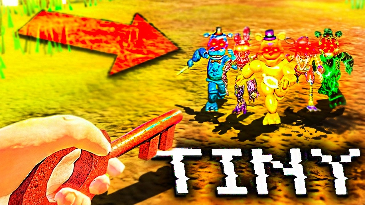 I Shrunk EVERY Animatronic 100x Smaller In Hello Neighbor..