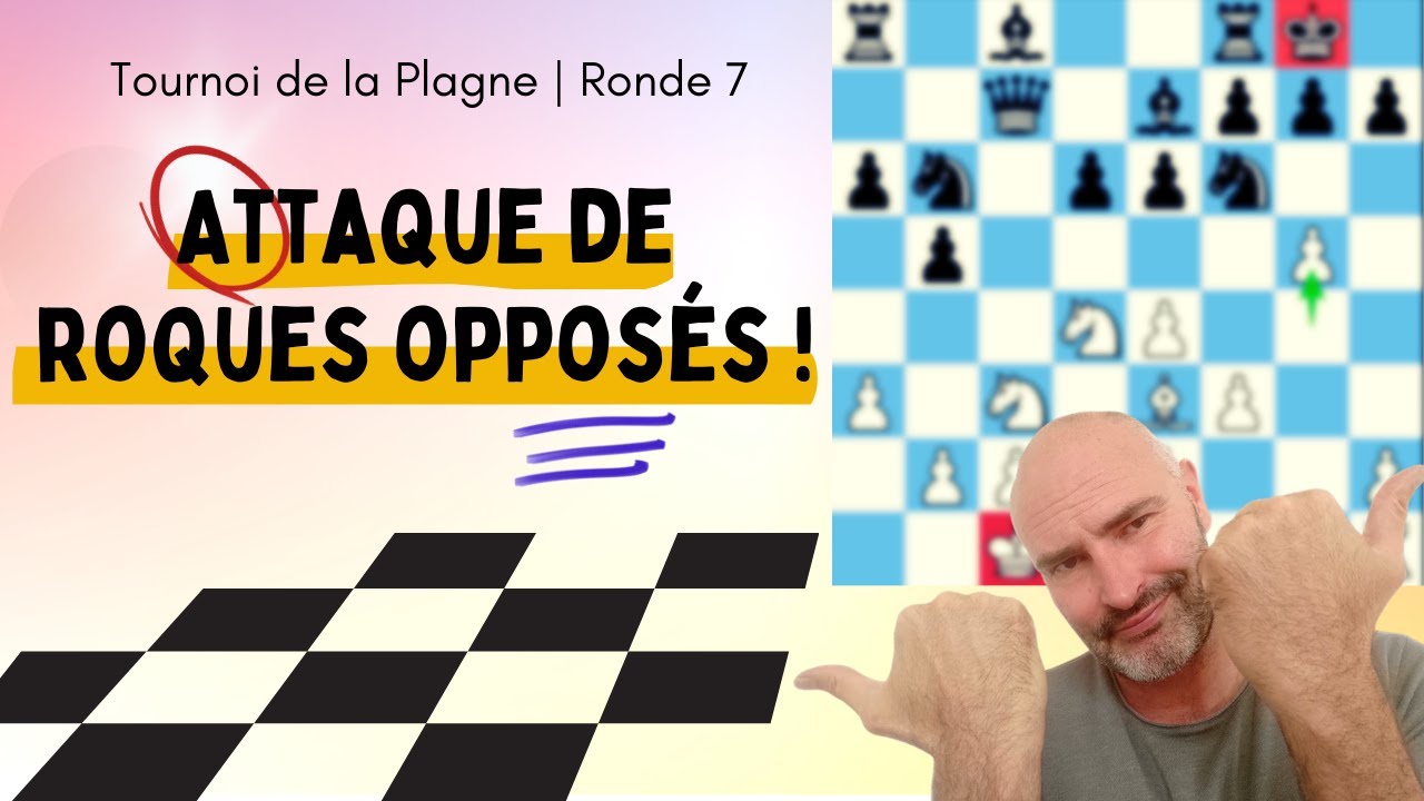 Attaque de roques opposés dans la sicilienne !