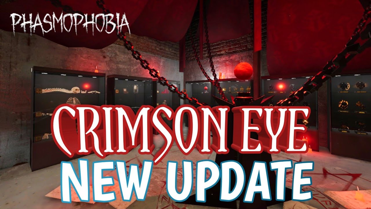 Crimson Eye Has Awakened in Phasmophobia 👁️ | Halloween Update 2025 Explained