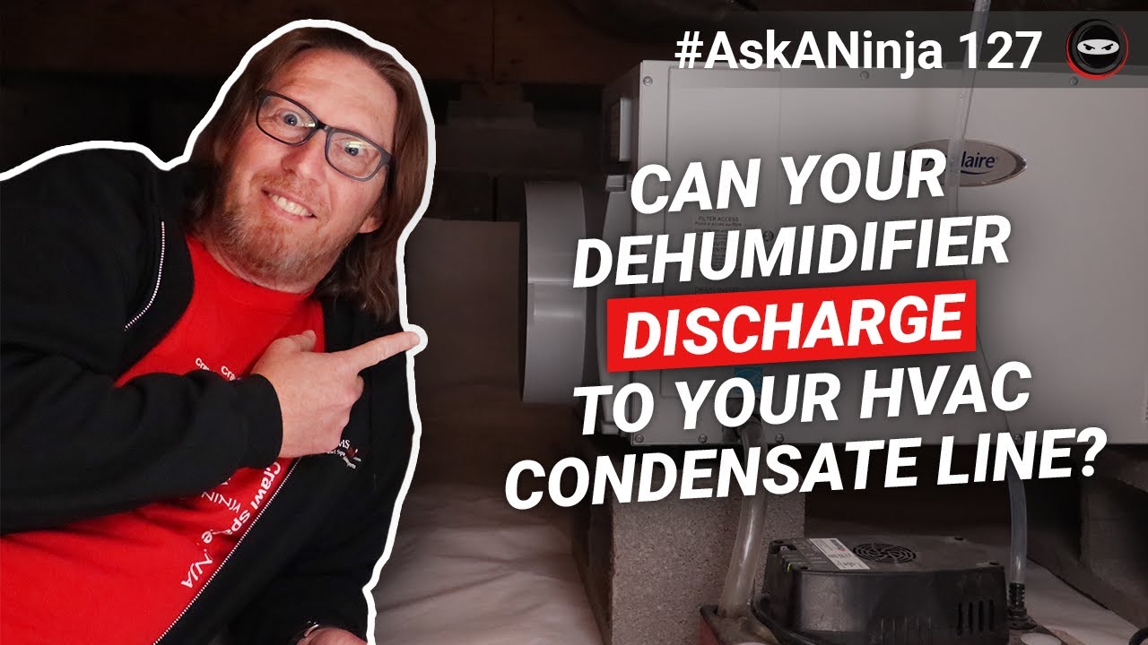 Can I Discharge My Dehumidifier to My HVAC Condensate Pump? | Dehumidifier Discharge Options