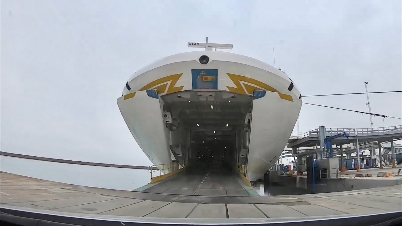 Gotlandsfärjan. Visby till Oskarshamn / Gotland ferry, Sweden