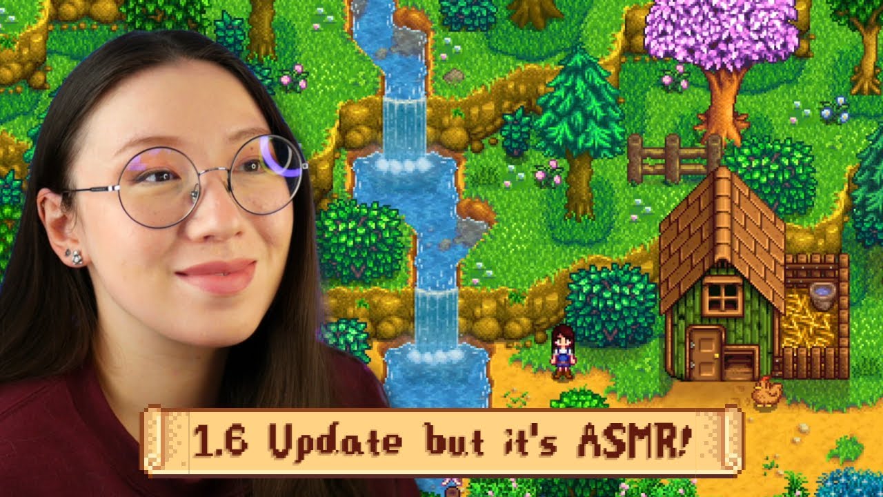 Stardew Valley ASMR 🌱 Playing the BRAND NEW Update! 🌱+  Ear to Ear Whispering