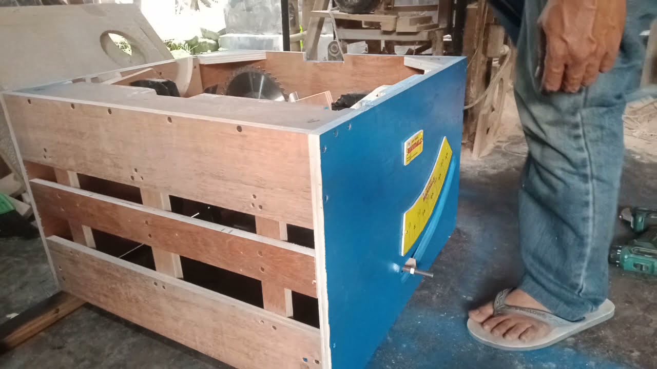 MERAKIT DIY SLIDING TABLE SAW HANDALZ PESANAN LAMPUNG
