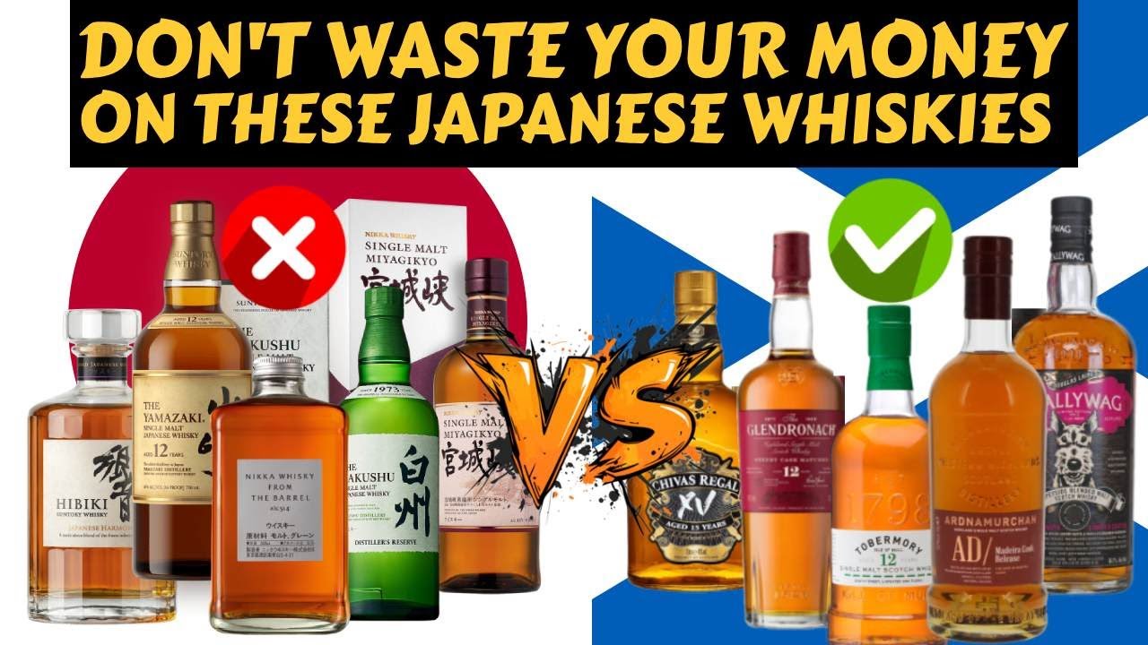 5 Overrated Japanese Whiskies — And the Scottish Bottles That Beat Them!