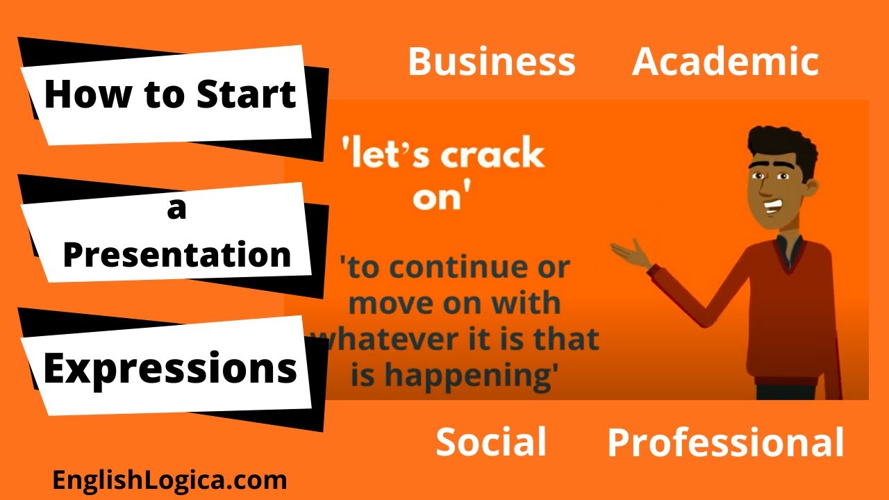 How to Start a Presentation - Expressions | Business & Spoken English