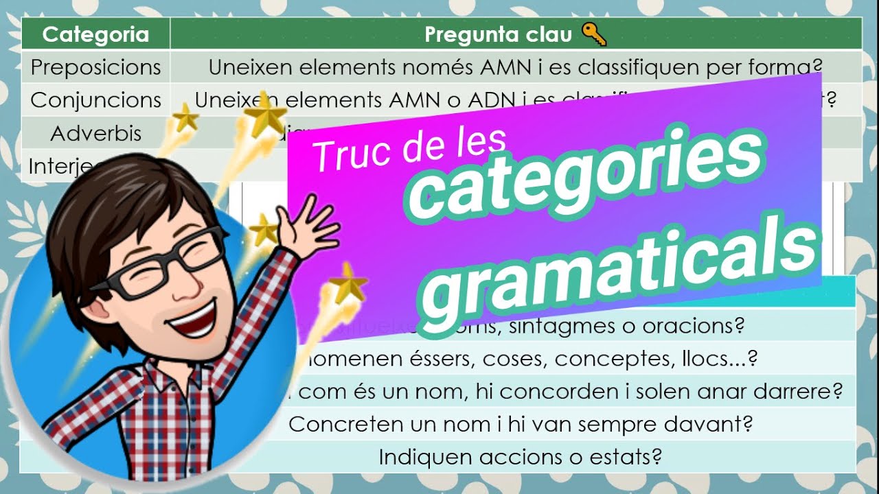 Truc de les categories gramaticals 🧐🔁