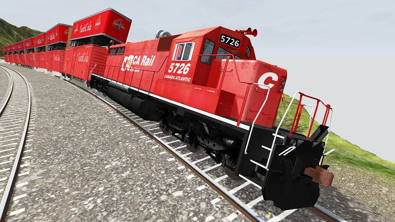 Tasti Cola Train Fails #22 &ndash; BeamNG Drive | Dancing Cars
