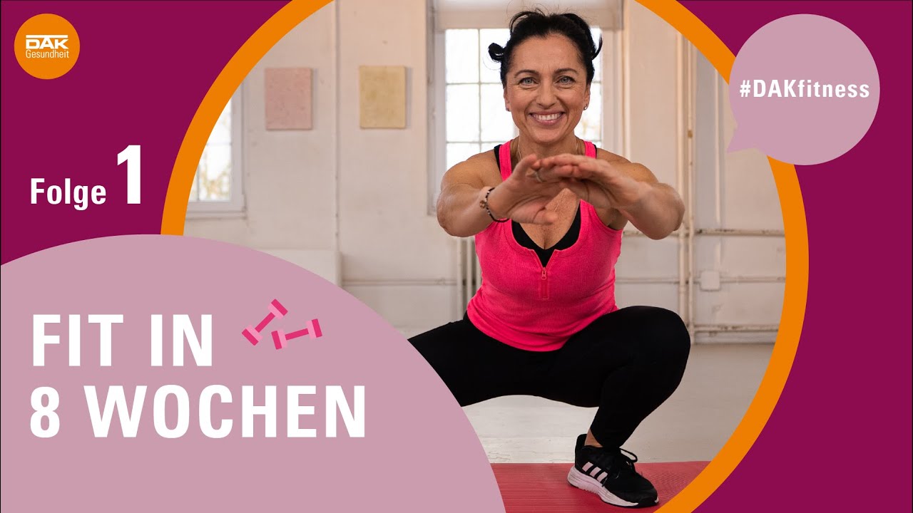 Fit in 8 Wochen: Folge 1 | #DAKfitness | DAK-Gesundheit