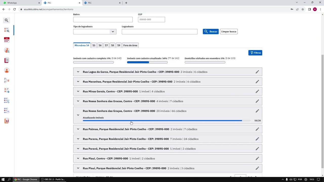 e-SUS APS - Versão 5.2 - Organizando microáreas na prática pelo 