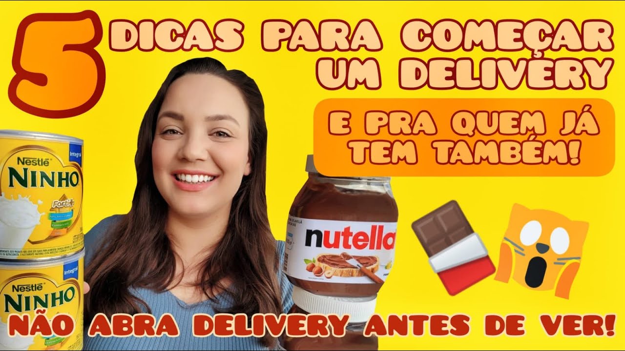 5 DICAS PARA QUEM QUER ABRIR UM DELIVERY DE DOCES EM CASA