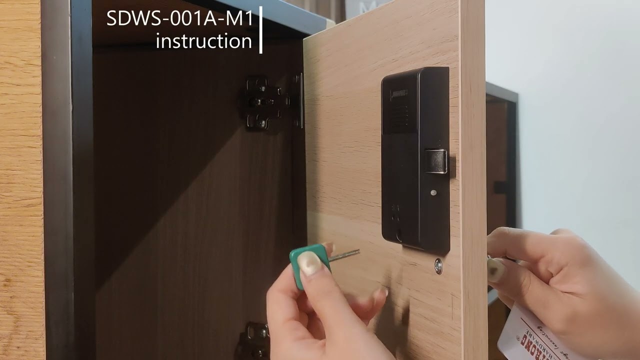 Armstrong | Invisible Cabinet lock (SDWS-001A-M1-G2 ) User instruction