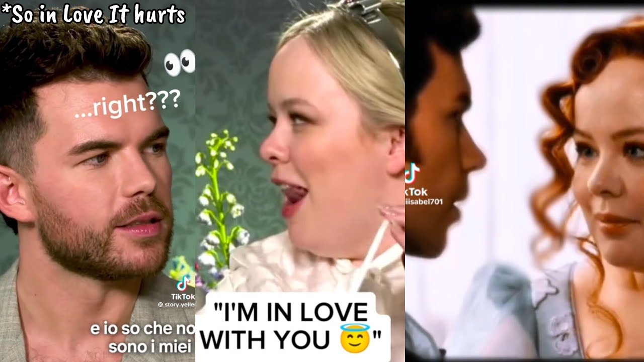 NICOLA COUGHLAN LITERALLY TELLS LUKE NEWTON SHE LOVES HIM & INTERVIEW REMAINS A MASK OF PAIN W/IRONY