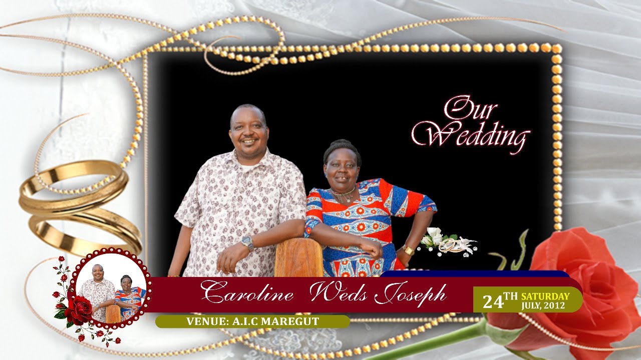 LIVE MAREGUT: CAROLINE KIPKENEI WEDS JOSEPH MAKILLAP AT AIC MAREGUT, BARWESA WARD