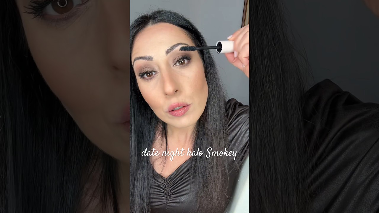 Date night halo Smokey eye #makeuptutorial #smokeyeye #foryou