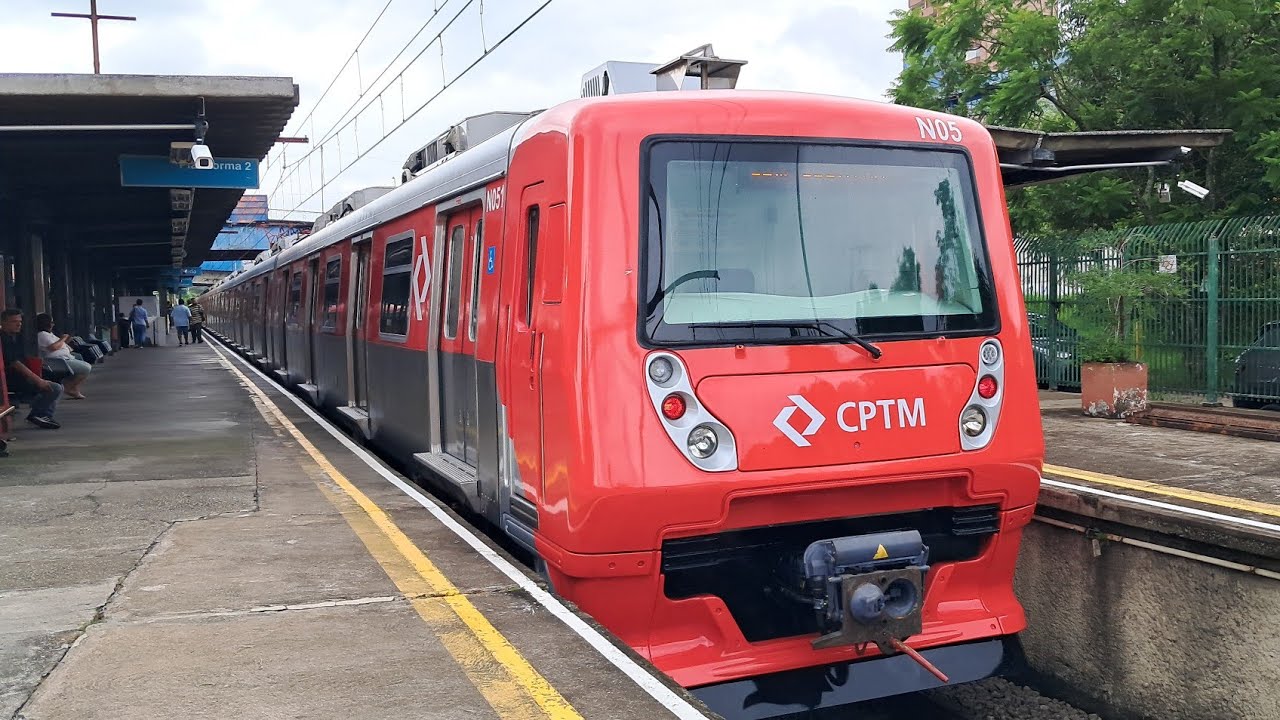 CPTM • Série 2070 na L10 - Alinhando em Mauá 