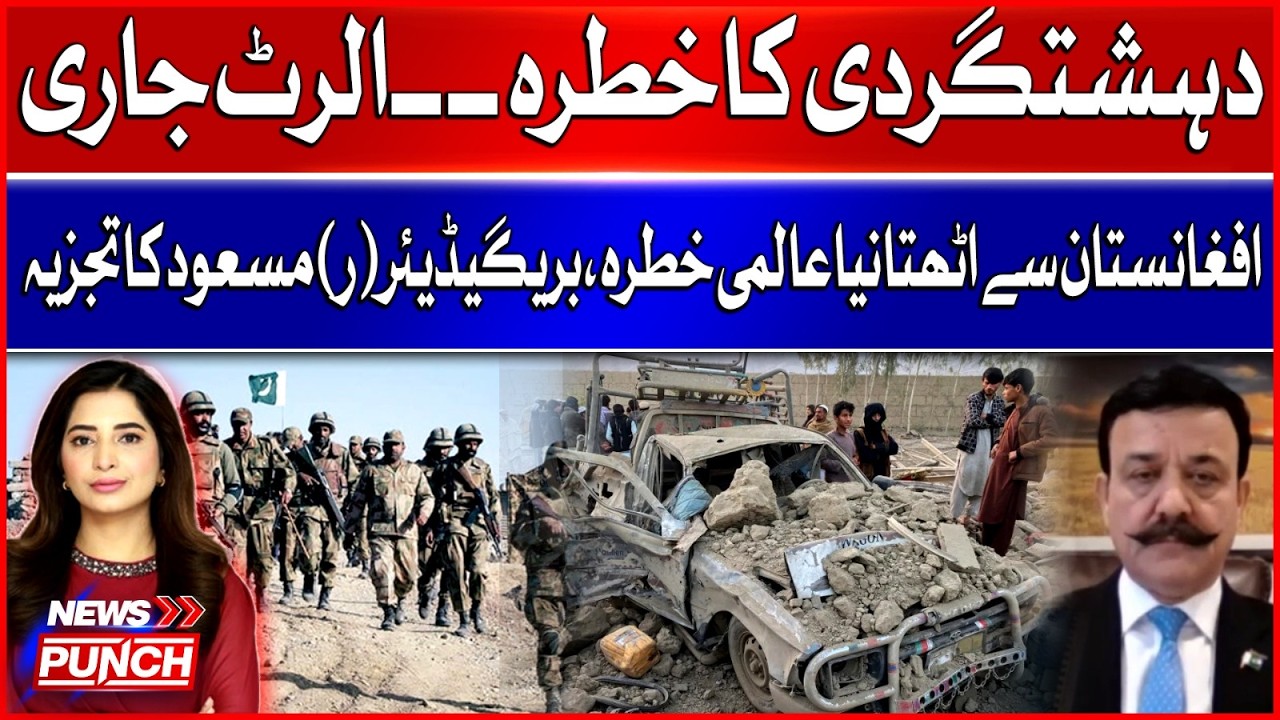 Terror Threat Alert | Global Risk Emerges from Afghanistan | Brig (R) Masood Analyzes