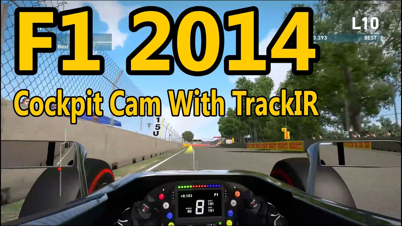 F1 2014 Gameplay PC : Cockpit Cam With TrackIR Test