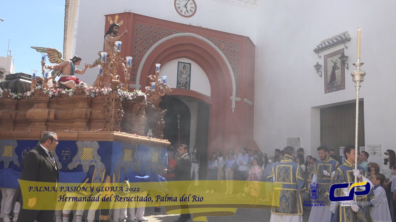 Hermandad de Jesús Resucitado.  (Carrera Oficial - Hospital). Palma, Pasión y Gloria 2022.