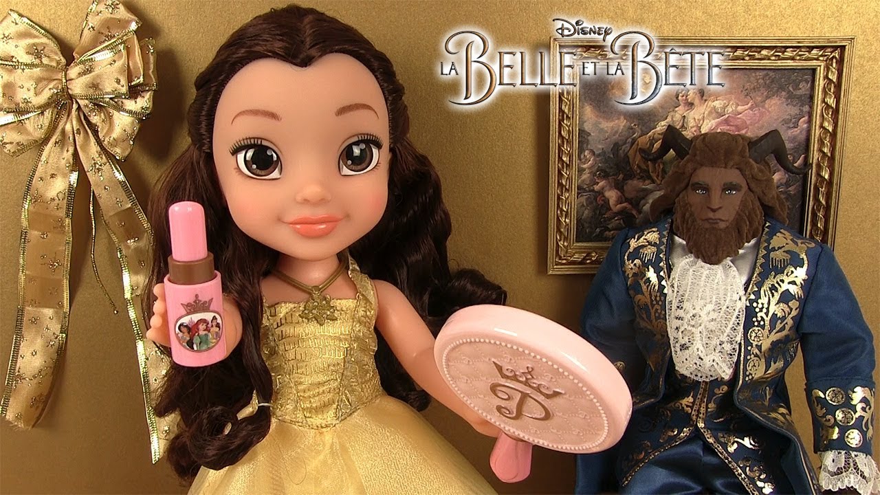 La Belle et la Bête 2017 Poupée et Maquillage des Princesses Disney