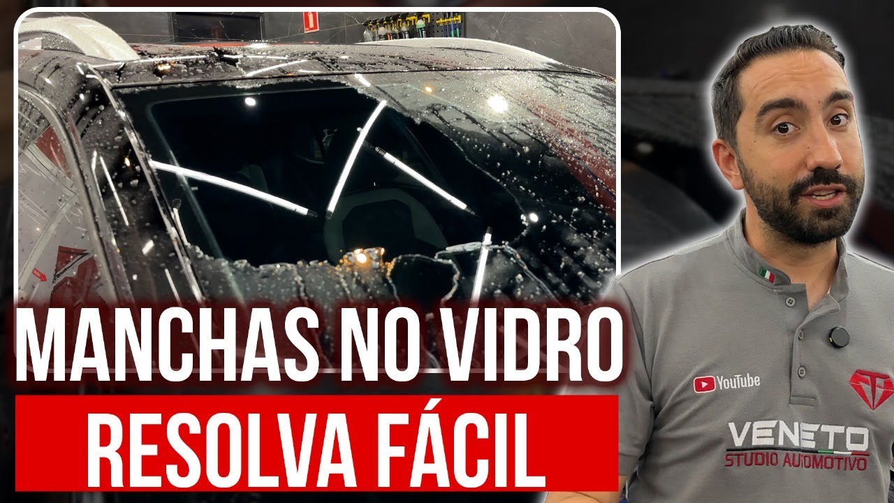 INCRÍVEL! REMOVA MANCHAS DO PARA-BRISA EM MINUTOS