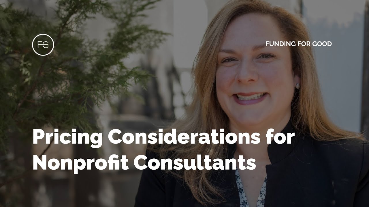 Pricing Considerations for Nonprofit Consultants