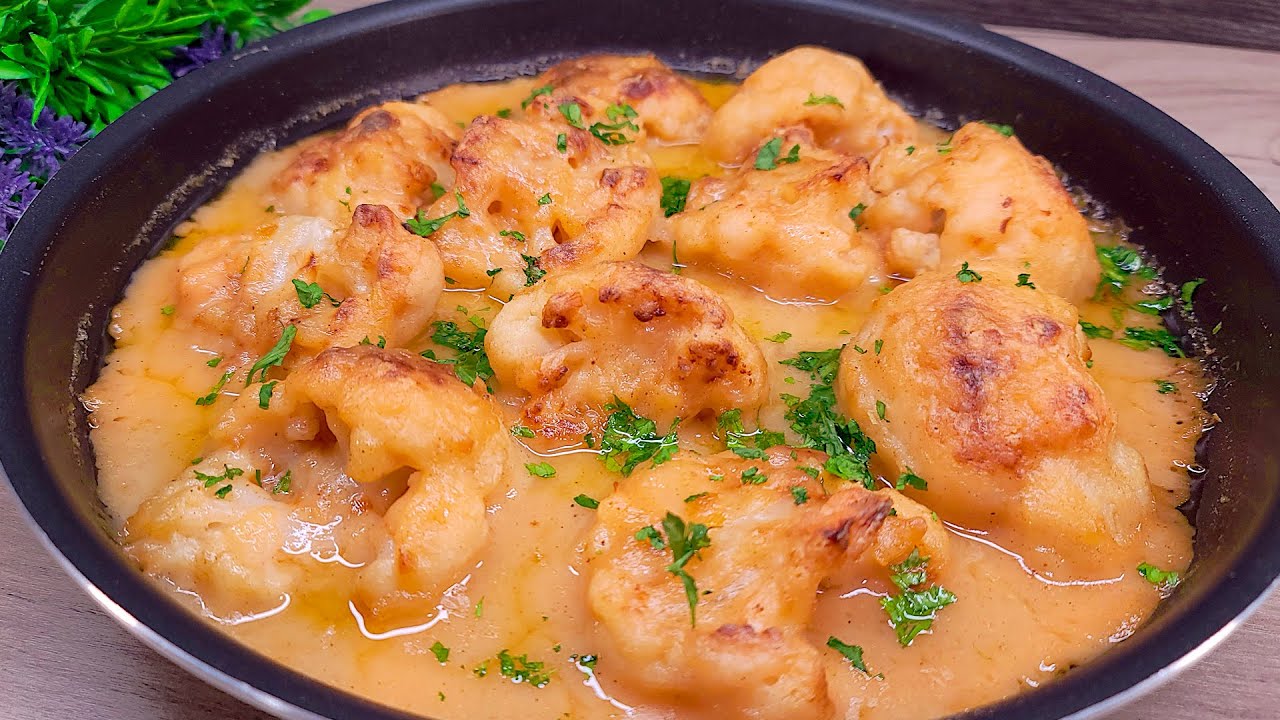 Healthy and SO DELICIOUS! A new way to cook cauliflower that you will love!