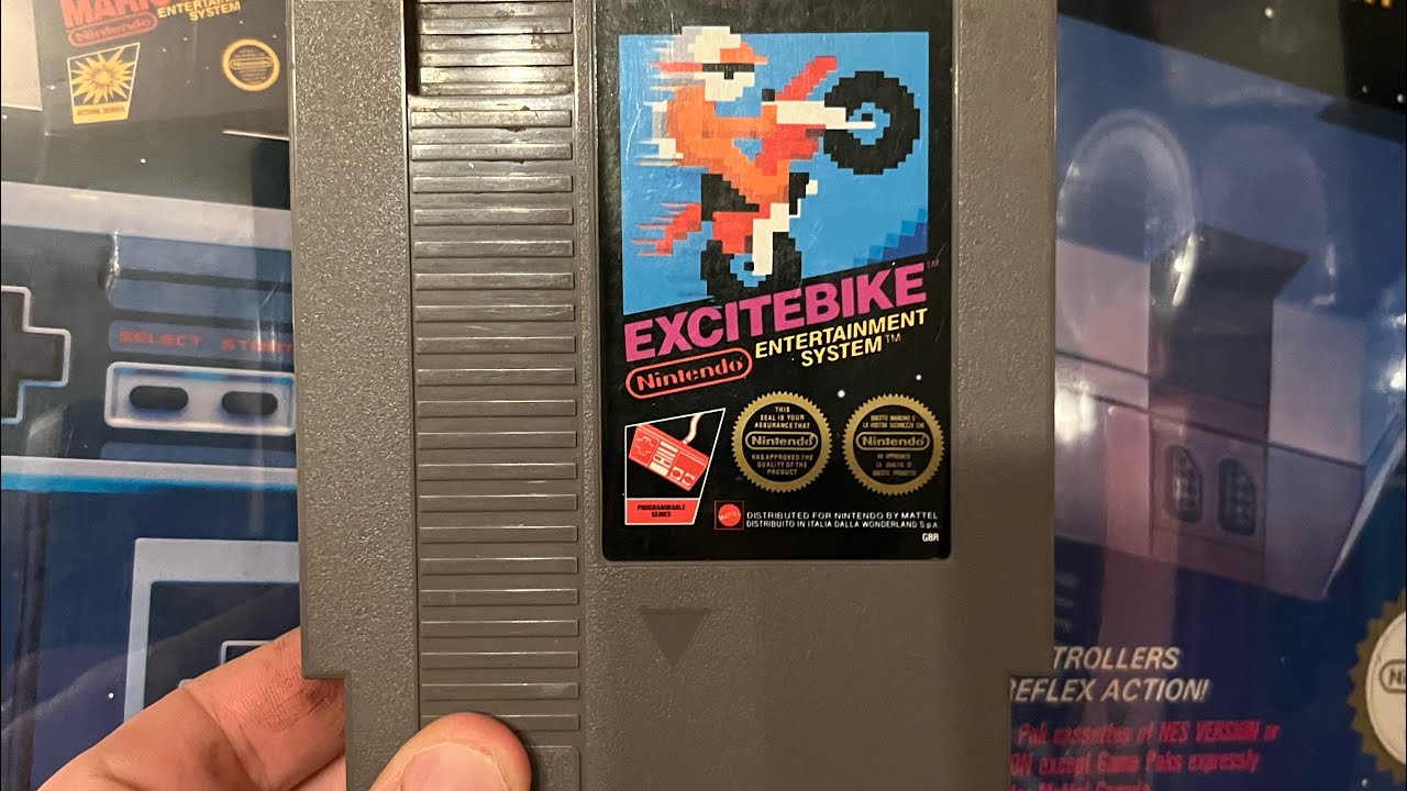 Видео игрового процесса Excitebike NES на Polymega.