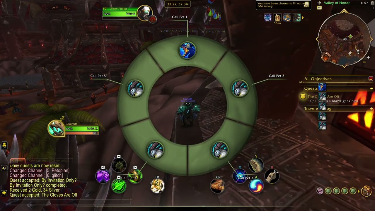 The Gloves Are Off - Quest ID: 94372 - (Horde)