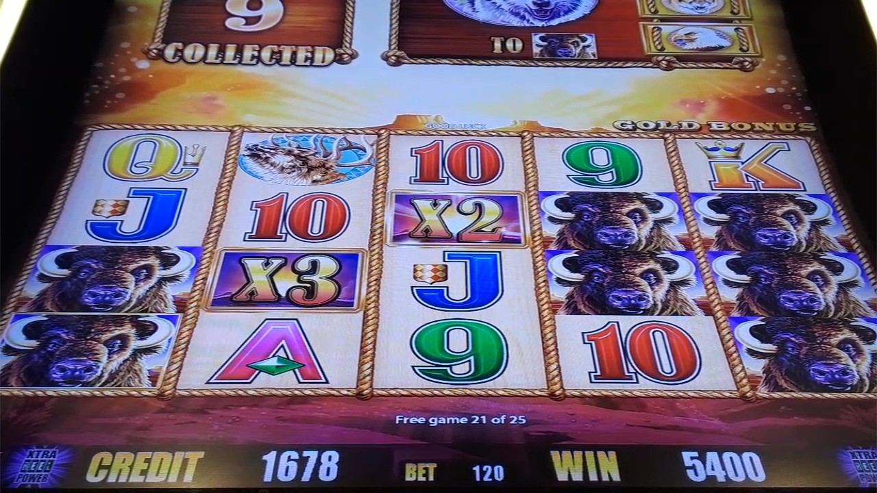 Nice 4 Symbols Bonus Session HUGE WIN With Buffalo And Sunset Multipliers - SunFlower Slots