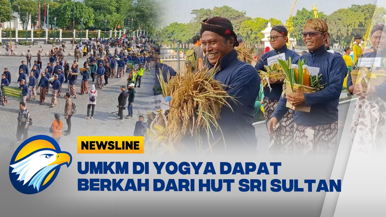 Kirab Pamong dan Sowan Massal Meriahkan HUT Ke-80 Sri Sultan Hamengkubuwono X [Newsline]