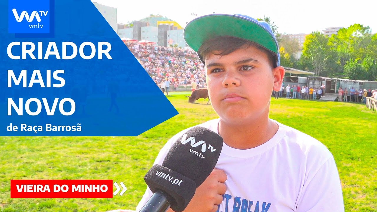 R&uacute;ben Rebelo &eacute; o criador de Ra&ccedil;a Barros&atilde; mais novo de Vieira do Minho