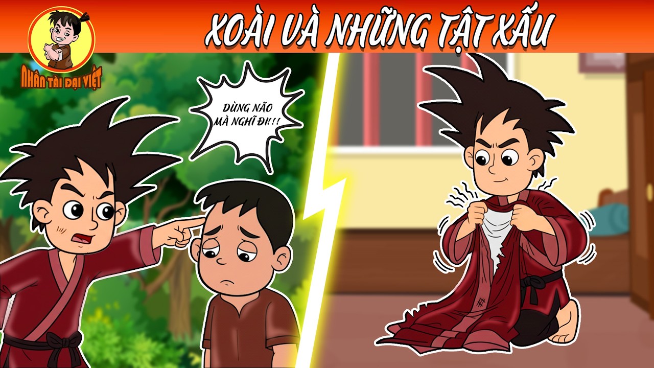 XOÀI VÀ NHỮNG TẬT XẤU |  Nhân Tài Đại Việt - Phim hoạt hình - Truyện Cổ Tích | Hồng Xiêm Thông Minh