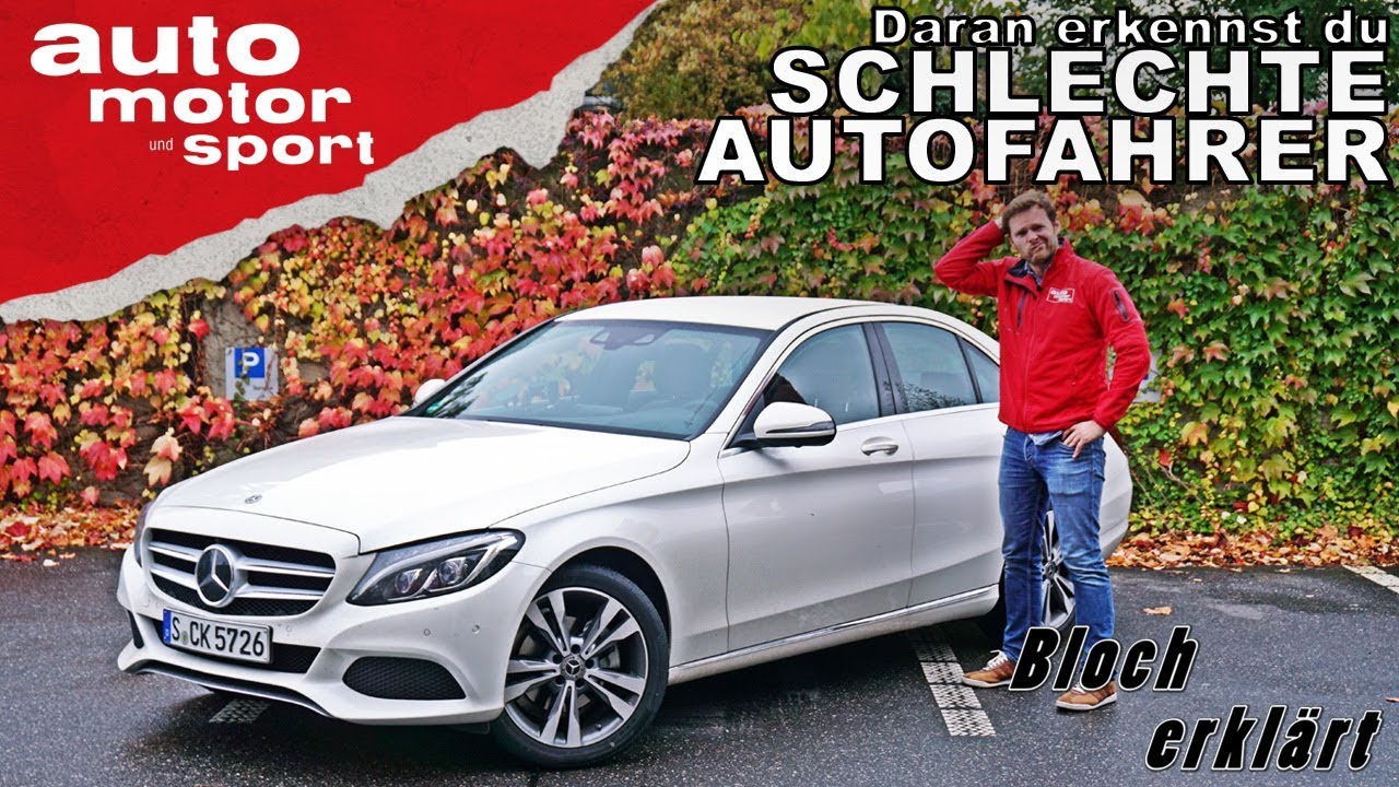 Die 8 typischen Fehler: Daran erkennst du schlechte Autofahrer -Bloch erkl&auml;rt #23|auto motor & sport