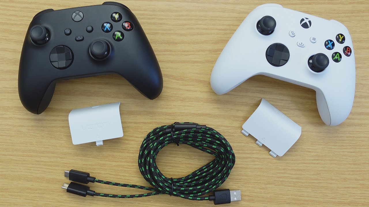 Rechargeable batteries for Xbox Series X controller and Xbox Series S controller by Venom