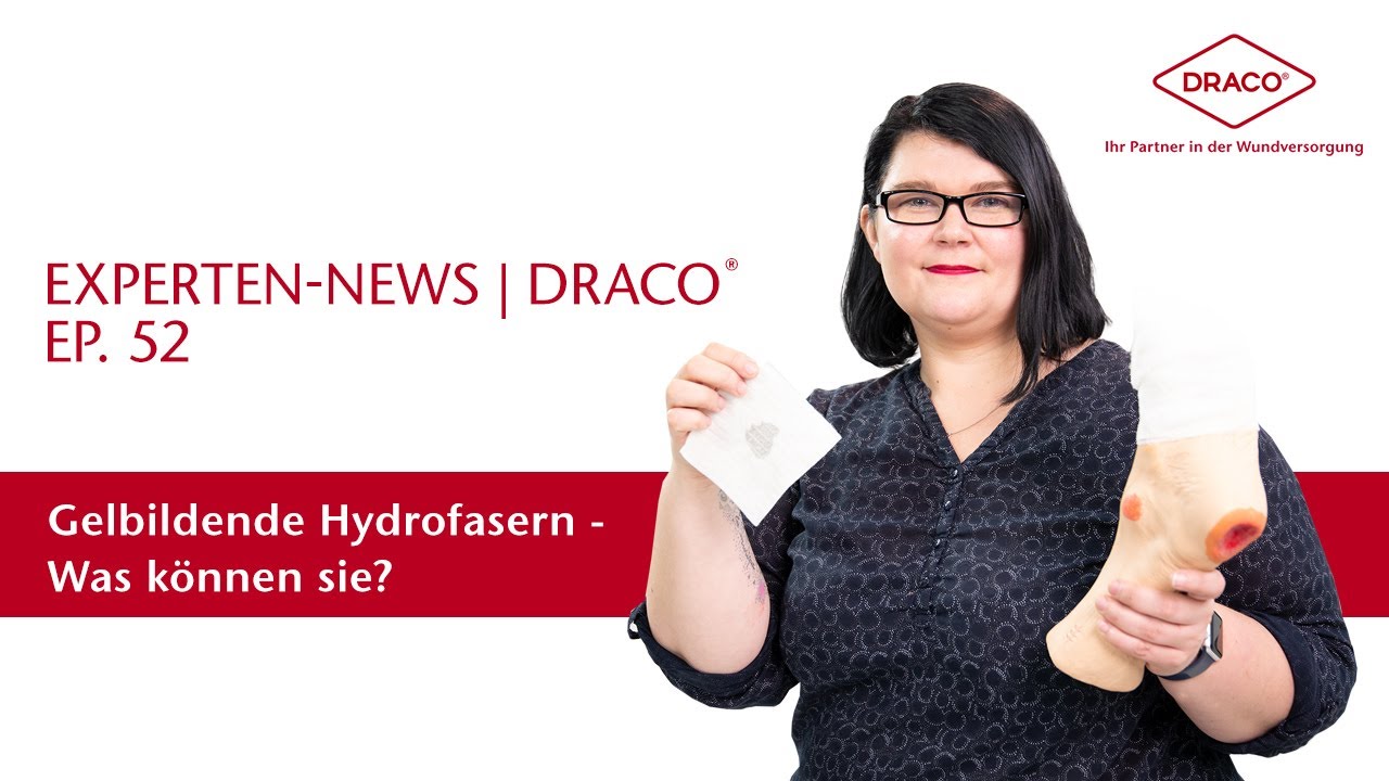Gelbildende Hydrofasern – Was können sie? – der DRACO® Videoblog
