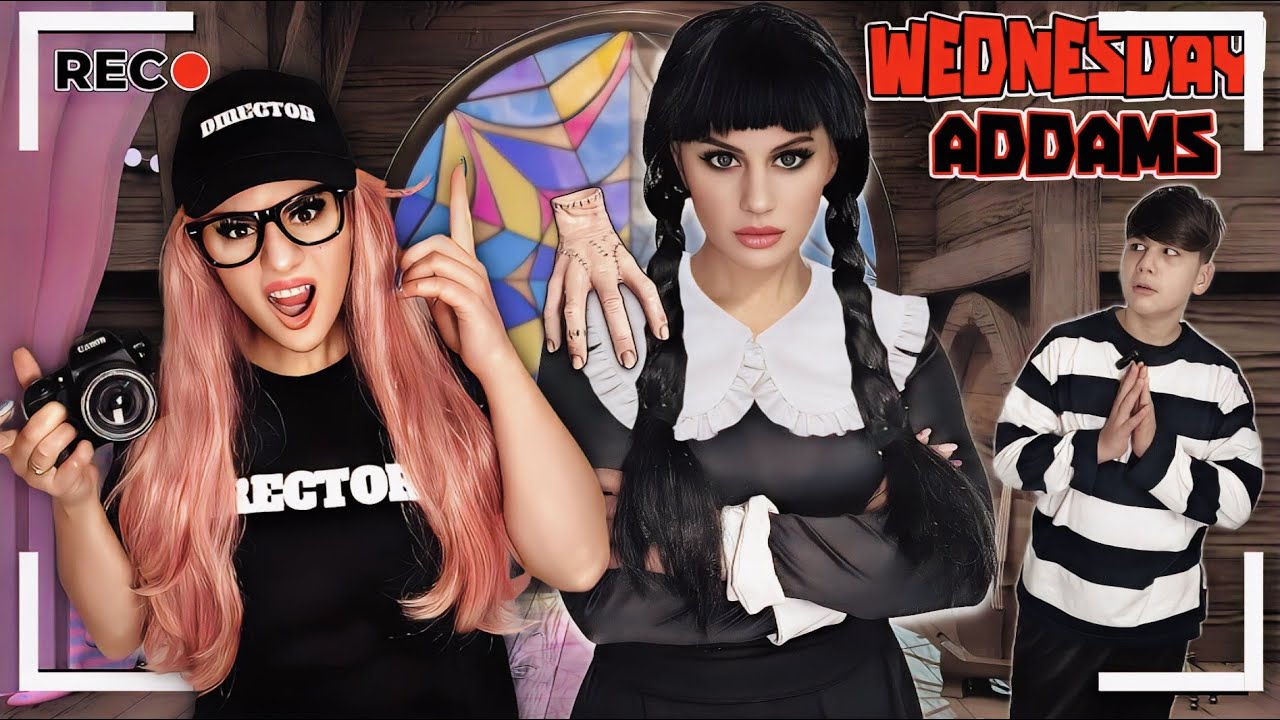ΤΑ ΠΙΟ ΑΣΤΕΙΑ ΓΥΡΙΣΜΑΤΑ WEDNESDAY ADDAMS ΜΕ ΤΟΝ ΠΙΟ ΤΡΕΛΟ DIRECTOR !