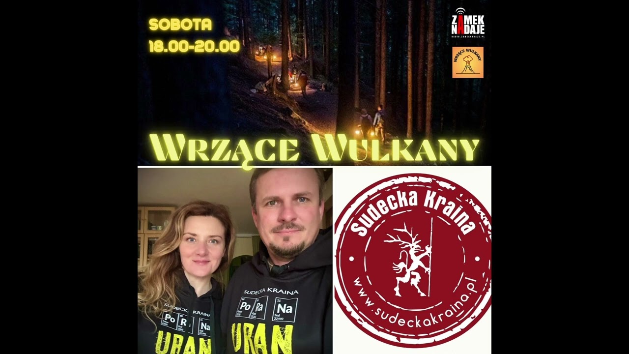 Wrzące Wulkany Zamek Nadaje Sudecka Kraina Olga Jarosław Szczyżowski przewodnik sudecki