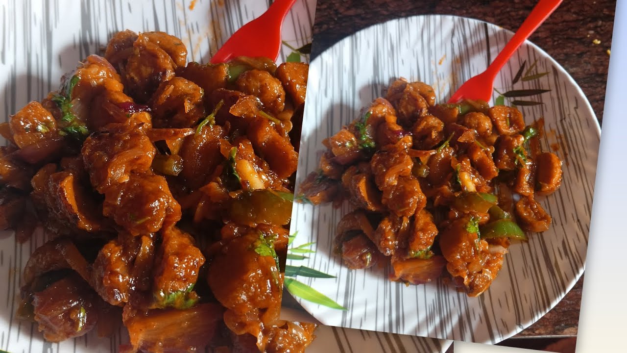 चटपटा और मजेदार सोयाबीन कि recipe 😋ll