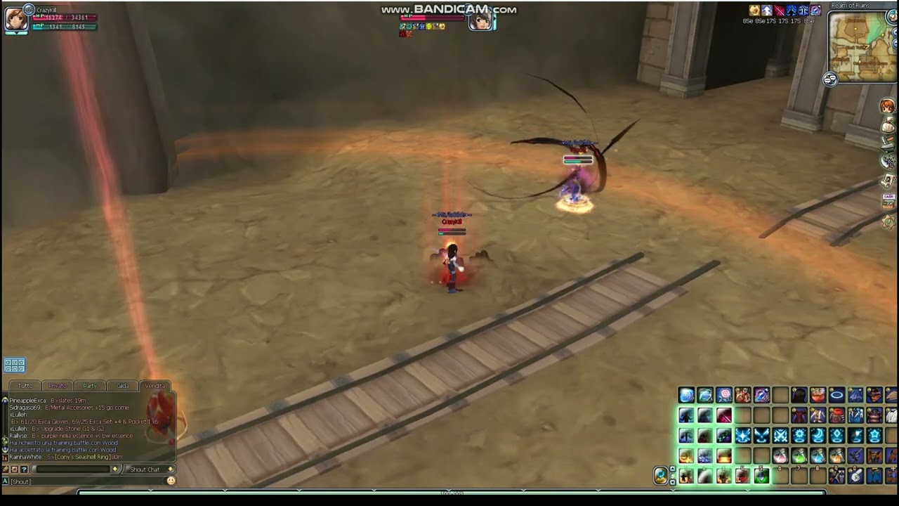 Florensia: Crazy vs logout players