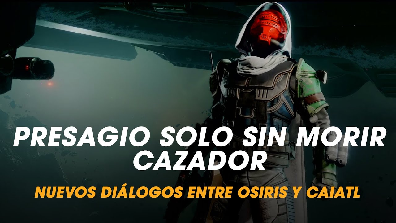 AVENTURA EXCEPCIONAL: PRESAGIO - SOLO SIN MORIR CAZADOR | DESTINY 2