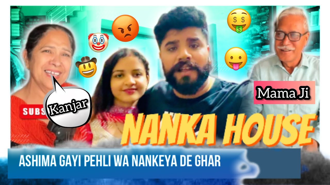 Pehli War ਨਾਨਕੀਆ de Pind🥳 Ashima Hogyi ਹਰਾਨ 🤣 ਮਾਮੇ ਨੇ ਦਿੱਤਾ 100**** Shagun 🤑🫣Udd Gye ਹੋਸ਼ 🤣🤣