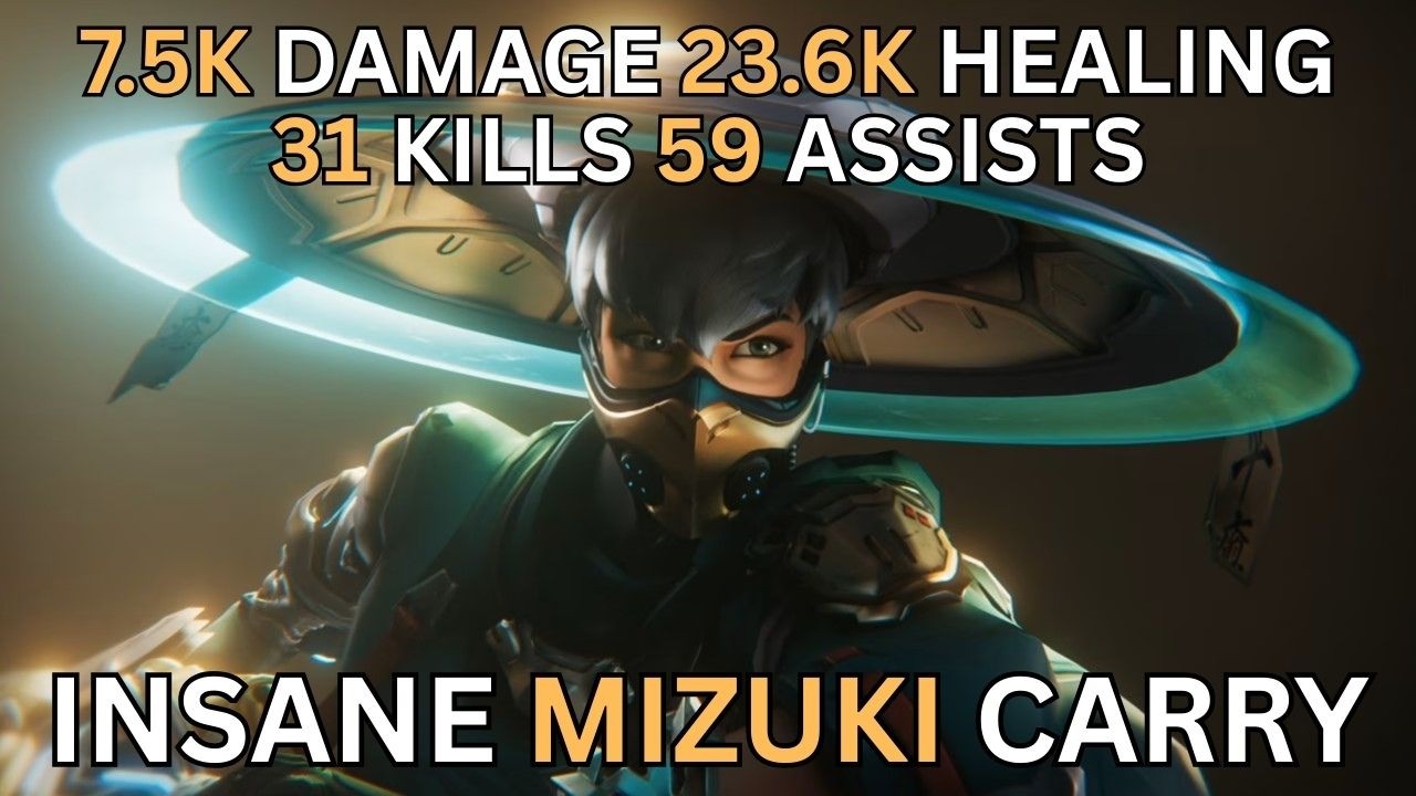 После недавних улучшений, я думаю, Мизуки стала довольно сильной || Overwatch 6v6