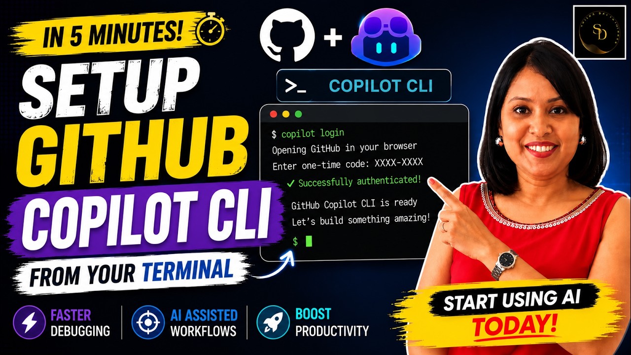 How to Install GitHub Copilot CLI in 5 Minutes | Beginner Tutorial