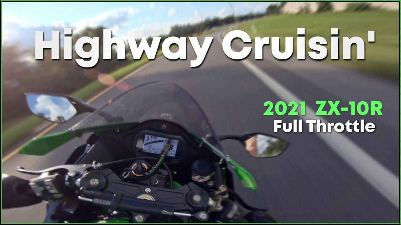 ZX10R FULL THROTTLE | HIGHWAY CRUISING AT 250KMH (155MPH)
