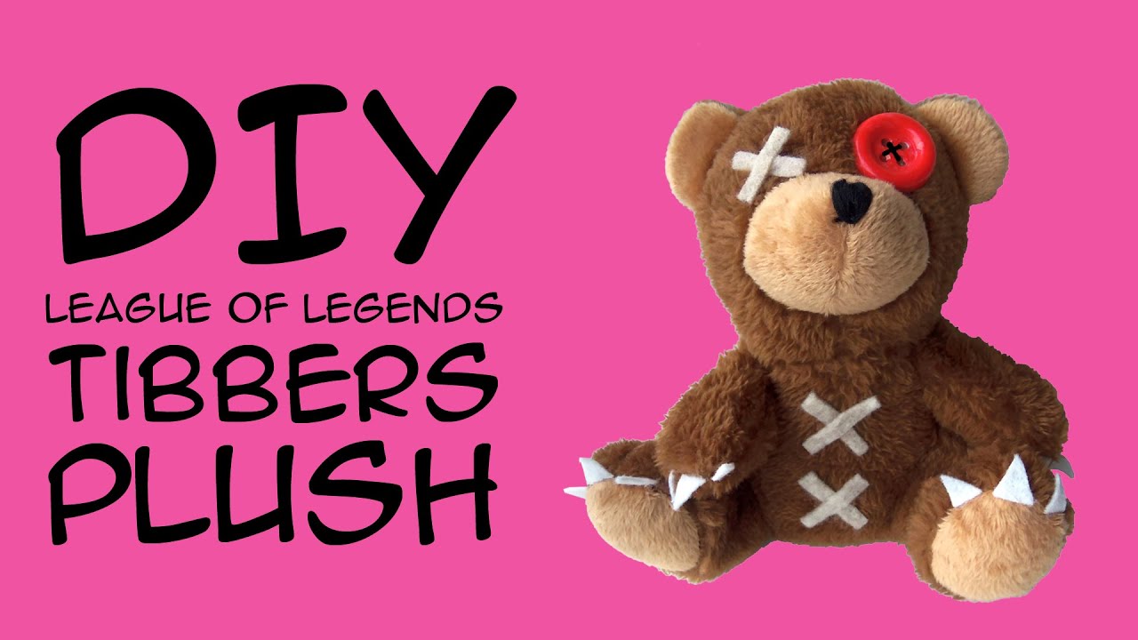 DIY League of Legends Tibbers Plush: (for League of Legends Fans)  - A GeekyMcFangirl Tutorial