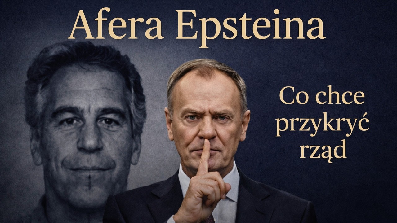 Operacja Epstein — wielka zasłona dymna rządu Tuska